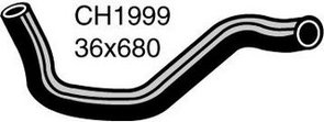 Radiator Lower Hose HOLDEN JACKAROO U8 3.5L V6 ISUZU CH1999