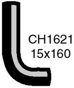 Heater Hose TOYOTA SV21R - 2.0L I4 CH1621