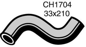 Radiator Upper Hose  - TOYOTA CRESSIDA MX73R - 2.8L I6  PETROL - Manua