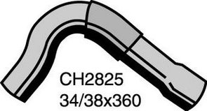 RADIATOR HOSE UPPER NISSAN CH2825