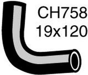 HEATER HOSE HILLMAN HUNTER CH758