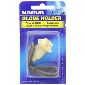 Globe Holder T - 10 Twist Lock Pre Wired - 1 Pce