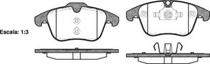 FRONT DISC BRAKE PADS - FORD MONDEO IV 07- DB1998 E