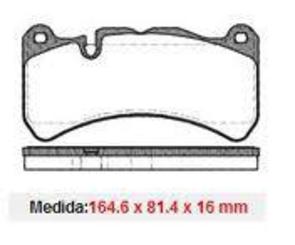 FRONT DISC BRAKE PADS - MERCEDES BENZ CLL,SLK CLASS 04-