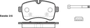REAR DISC BRAKE PADS - IVECO DAILY (III)  06-