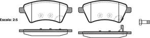 FRONT DISC BRAKE PADS - SUZUKI SX4 06-