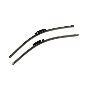 SILENCIO FLAT WIPER BLADES SET 550MM 22IN 450MM 18IN