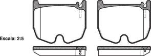 FRONT DISC BRAKE PADS - MERCEDES BENZ S & SL CLASS 99-