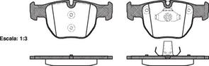 FRONT DISC BRAKE PADS - LAND RANGE ROVER 02-