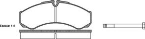 FCV1102 E FRONT DISC BRAKE PADS - IVECO DAILY 97-