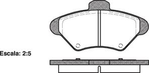 FRONT DISC BRAKE PADS - FORD MUSTANG 94-98 7478 E