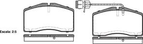 FDB1509 E FRONT DISC BRAKE PADS - AUDI / VW A8 96-02