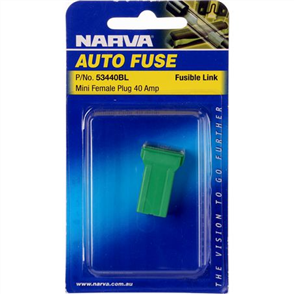 Fusible Link Mini Female Type 1 40A Green 1 Pce