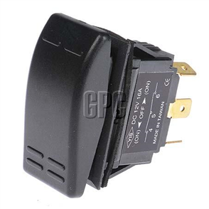 Rocker Switch Mom On/Off Momentary On SPDT (Contacts Rated 16A @ 12 or