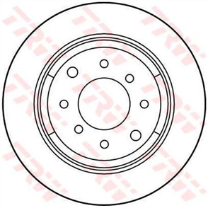 Disc Brake Rotor 267mm x 7.5 Min