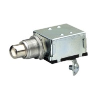 Push Button Switch Momentary On SPST (Contacts Rated 15A @ 12V)