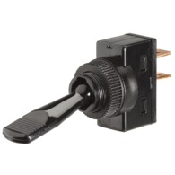 Spring Toggle Switch Off/Momentary On SPST (Contacts Rated 20A @ 12V)