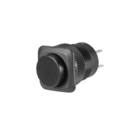 Push/Push Button Switch Off/On SPST (Contacts Rated 6A @ 12V)