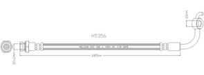 B/HOSE MAZ MX5 RLH 93-97