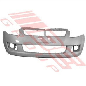 FRONT BUMPER - PRIMED GREY - SUZUKI SWIFT 2008- F/LIFT