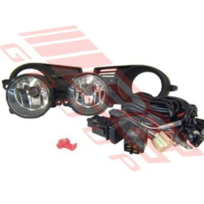 FOG LAMP - SET - L&R - W/SWITCH & RELAY - SUZUKI SWIFT 2005 - early 07