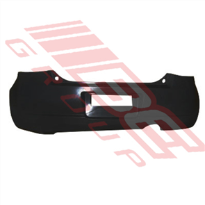 REAR BUMPER - MAT/BLACK - SUZUKI SWIFT 2005