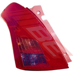 REAR LAMP - L/H - RED - SUZUKI SWIFT 2005