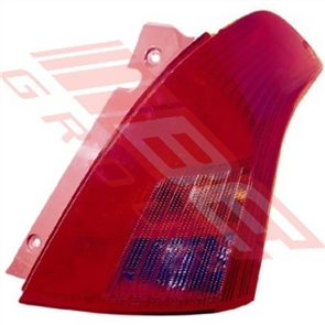 REAR LAMP - R/H - RED - SUZUKI SWIFT 2005