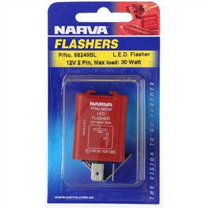 Electronic LED Flasher 12V 2 Pin