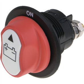 Mini Battery Master / Isolation Switch SPST (Contacts Rated 100A @ 32V