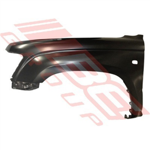 FRONT GUARD - L/H - W/SIDE LAMP HOLE - TOYOTA HILUX 4WD 2002