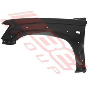 FRONT GUARD - L/H - W/SLMP/ANT/FLARE HOLES - TOYOTA HILUX 4WD 1998-200