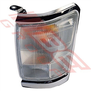 CORNER LAMP - L/H - ALL CHROME - TOYOTA HILUX 2WD/4WD 1999-01