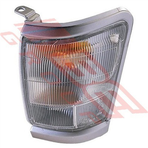 CORNER LAMP - L/H - ALL SILVER - TOYOTA HILUX 2WD/4WD 1999-01