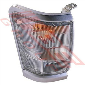 CORNER LAMP - R/H - ALL SILVER - TOYOTA HILUX 2WD/4WD 1999-01