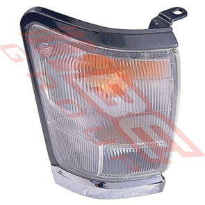 CORNER LAMP - R/H - CHROME/SILVER - TOYOTA HILUX 2WD/4WD 1999-01