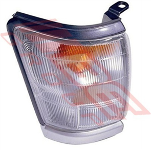 CORNER LAMP - R/H - GREY/SILVER - TOYOTA HILUX 2WD/4WD 1999-01