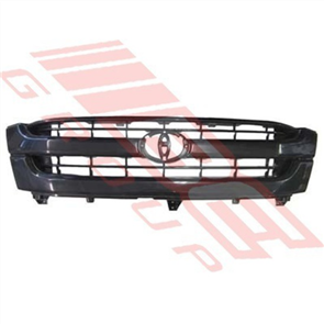 GRILLE - MAT DARK GREY - CENTRE - TOYOTA HILUX 2WD 2002