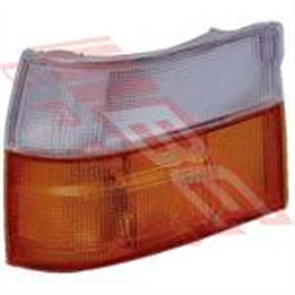CORNER LAMP - LEFT HAND - AMBER/CLEAR - TOYOTA HIACE 1990- NZ ONLY