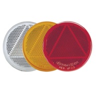 Reflector Round Clear 65mm - 2 Pce