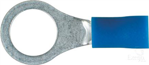 Crimp Terminal Ring Blue ID 8.4mm 100 Pce