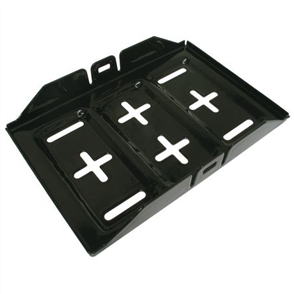 Battery Tray Powder coated metal L:270 x W:175(mm)