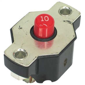 Circuit Breaker Manual Reset 10A 1 Pce