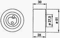 TIMING TENSIONER SUZUKI SWIFT BALENO G16B G13B