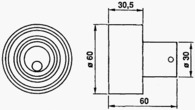 TIMING TENSIONER  NISSAN