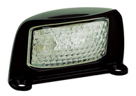 LED LICENCE PLATE LAMP BLK 12/24 V