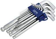 13pc - SAE Magnetic Ball Drive Hex Key Set