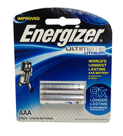 ENERGISER BATTERY LITHIUM AAA BP2