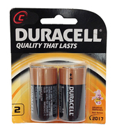 DURACELL BATTERY ALKALINE C BP2