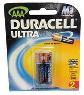 DURACELL BATTERY ULTRA ALKALINE AAA BP2